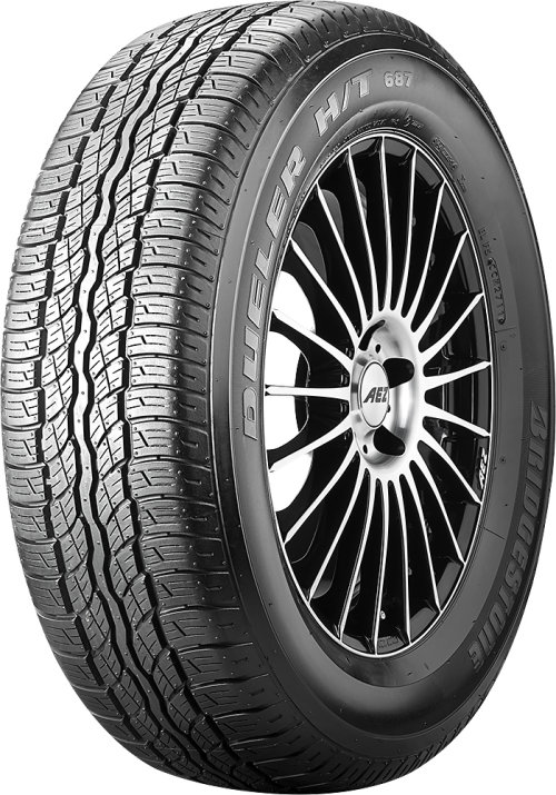 Levně Bridgestone Dueler H/T 687 ( 225/65 R17 102H )