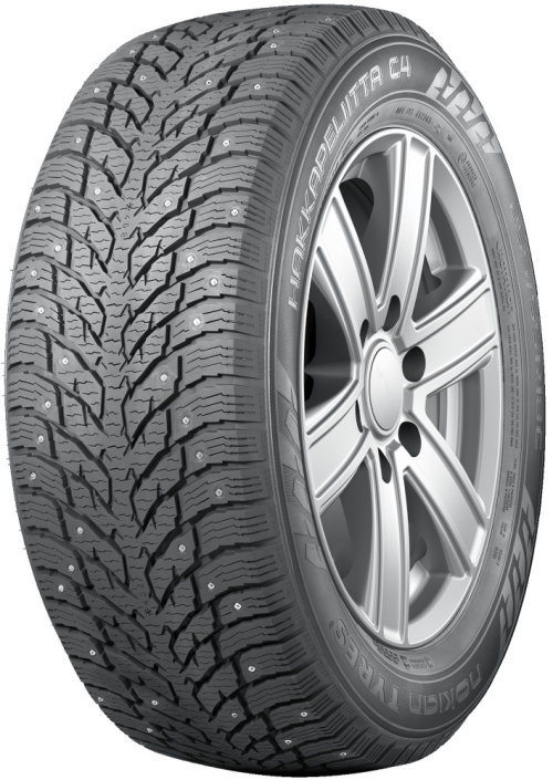 Levně Nokian Hakkapeliitta C4 ( 195/75 R16C 107/105R 6PR Aramid Sidewalls, pneumatika s hroty )